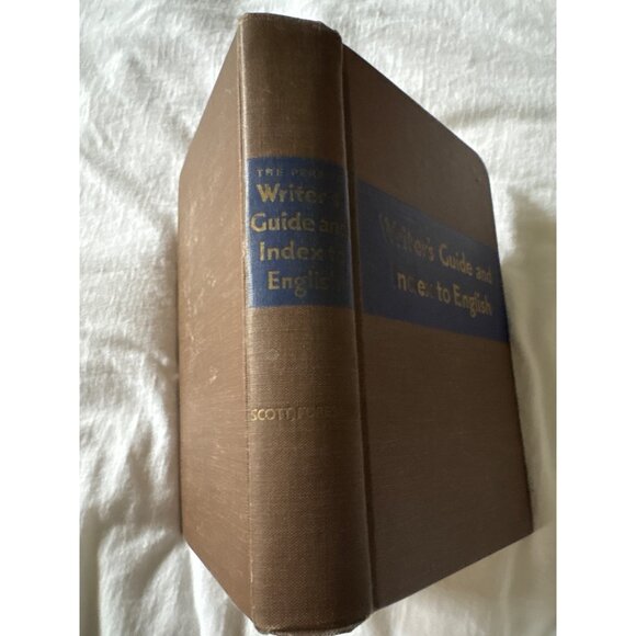 Writers Guide And Index To English By Porter G. Perrin 1942 Hardcover - Picture 2 of 16